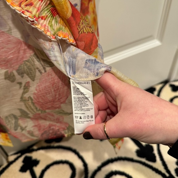 Zimmermann - Wonderland embellished floral-print blouse - Picture 13 of 14